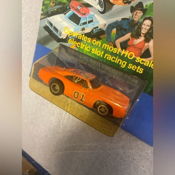 Vintage 1981 Ideal The Dukes Of Hazzard Dodge Charger General Lee Slot Car New! - Picture 5 of 9